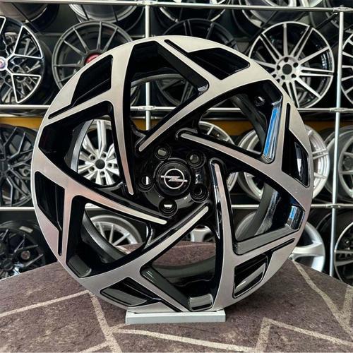 18 İnç 5X120 Opc Siyah Elmas Kesim Jant Modeli Opel (4 Adet)