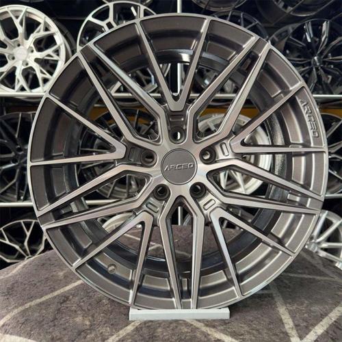 18" (İnç) 5X114.3 Sevilla Civic Corolla Megane Uyumlu Gunmetal Jant Takım (4 Adet)