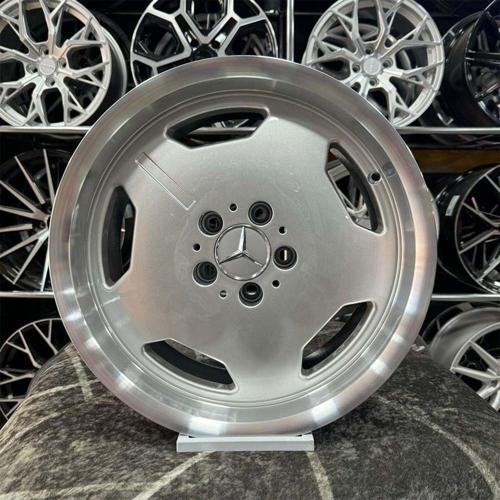 17" (İnç) 5X112 Mercedes Larzon (8-9 Ofset) Gümüş Jant Modeli Mercedes 4 Adet