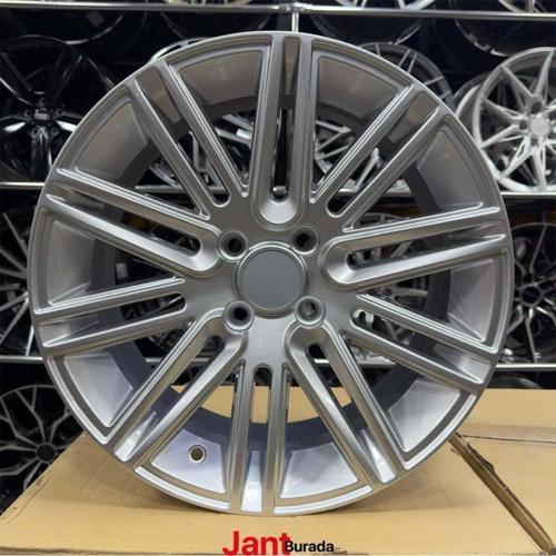 16" (İnç) 4X100 Bentley Silver Civic Fiorino Symbol Uyumlu Jant Modeli 4 Adet