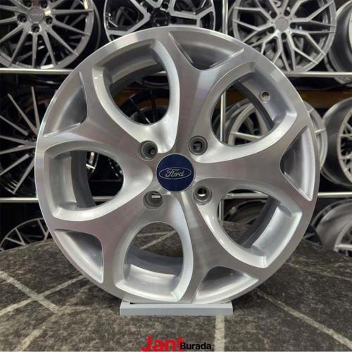 15" (İnç) 4X108 Fiesta Silver Diamond Jant Modeli Ford (4 Adet)