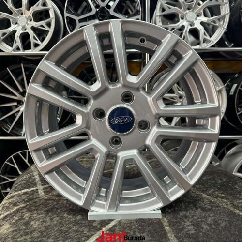 16" (İnç) 4X108 Fiesta Courier Uyumlu Gümüş Jant Modeli Ford 4 Adet