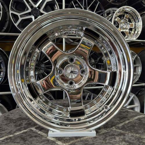 16" (İnç) 4X100 Ssr Krom Krom Jant Modeli 4 Adet Uyumlu