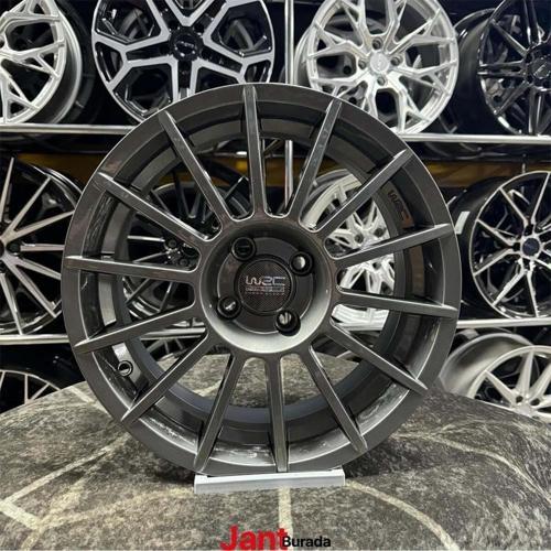 16" (İnç) 4X108 Wrc Et25 Gb 65.1 Titanyum Jant Modeli Citroen Peugeot 4 Adet