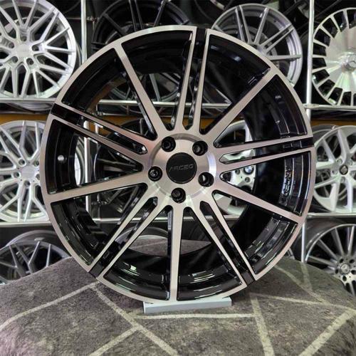 19" (İnç) 5X112 Mallorca Black Diamont Jant Modeli (4 Adet) Uyumlu