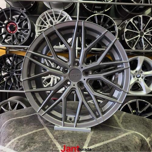 19" (İnç) 5X112 Valencia Titanium Jant Modeli Audi Mercedes Volkswagen Seat - (4 Adet)