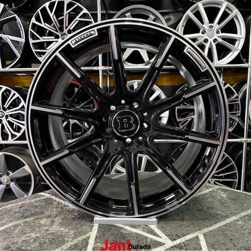 19 " (İnç) 5X112 Brabus Jant Modeli Mercedes, Volkswagen, Audi, Seat, Skoda Uyumlu - Jb182