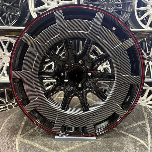 19 İnç 5X112 Brabus Siyah Jant Modeli Mercedes (4 Adet)