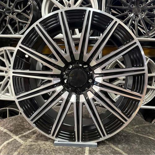 19 İnç 5X112 Mercedes Uyumlu Siyah Elmas Kesim Jant Modeli (4 Adet)