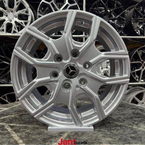 16" (İnç) 6X130 Sprinter Crafter Uyumlu Gümüş Jant Modeli Volkswagen Mercedes