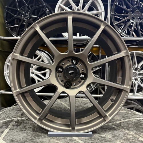 17 İnç 4X100 Sparco Civic Clio Accent Getz Uyumlu Bronz Jant Modeli Renault Honda (4 Adet)