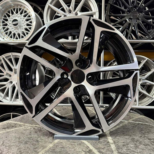 17 İnç 4X108 Peugeot Ci̇Troen Siyah Elmas Kesim Jant Modeli Peugeot (4 Adet)