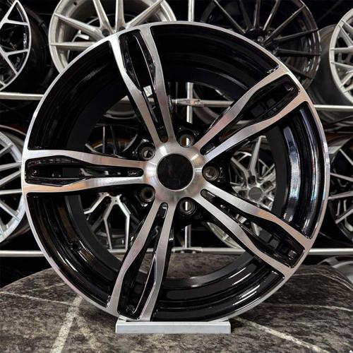 17 İnç 5X112 Transporter Caravelle Uyumlu Siyah Elmas Kesim Jant Modeli Volkswagen