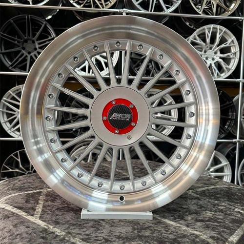 17" (İnç) 4X100 Alphina Silver Clio Symbol Uyumlu Jant (4 Adet)