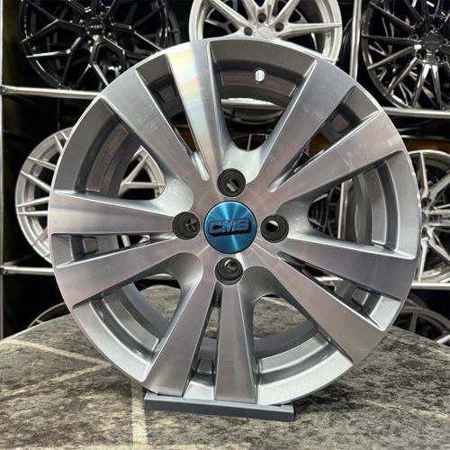 15 İnç 4X100 Cms Clio Linea Symbol Getz İ20 Uyumlu Gümüş Jant Modeli (4 Adet)