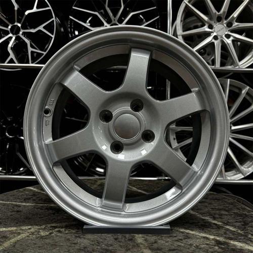15 İnç 4X100 Volk T37 Gümüş Jant Modeli Uyumlu