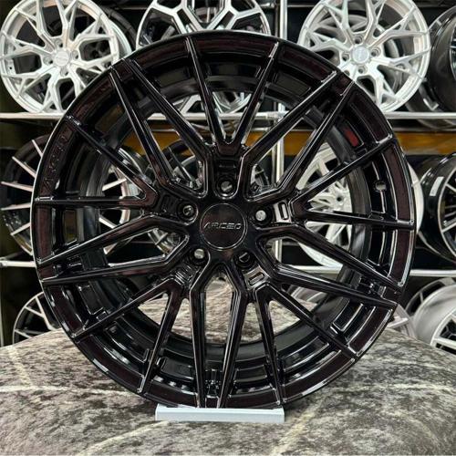 18" (İnç) 5X108 Sevilla Focus Mondeo Uyumlu Siyah Jant Modeli Ford 4 Adet