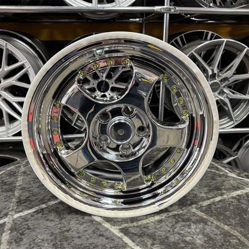 15 İnç 5X100 Ssr Krom Jant Modeli (4 Adet) Uyumlu