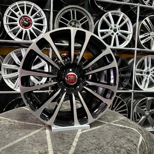 15 İnç 5X98 Egea Siyah Elmas Kesim Jant Modeli Fiat Uyumlu
