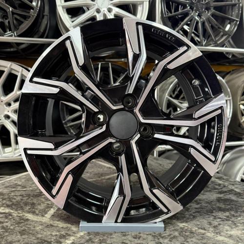 15" (İnç) 4X100 Clio İcon Jant Modeli Renault Black (4 Adet ) Uyumlu