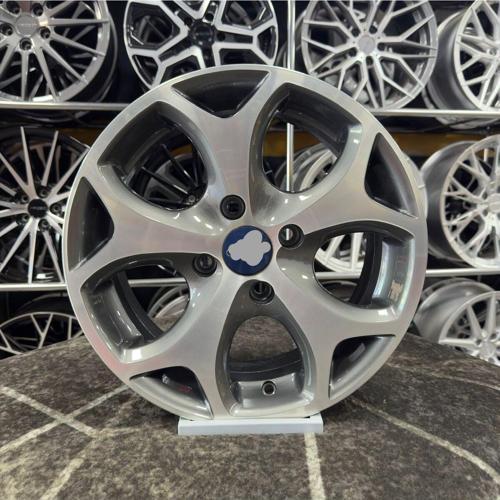 15" (İnç) 4X108 Fiesta Gunmetal Diamond Jant Takım (4 Adet)