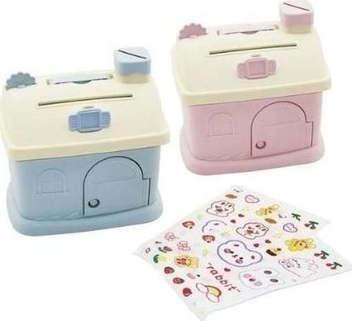 EV MODEL STİCKER ŞİFRELİ KUMBARA