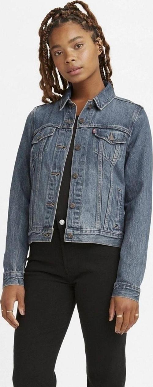 Kadın Indigo Denim Kot Ceket - A6357-0000