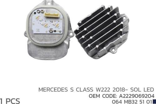 MERCEDES S CLASS W222 2018-SOL LED MOD A2229069204