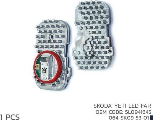 Skoda Yeti Led Far Modül 5L0941645