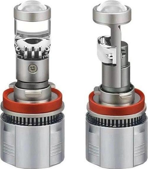 Premium led far ampulü çift lensli h11 / LAAM958-2
