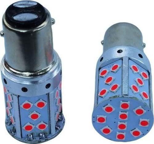 1157 Dekoratif led ampul çift duy canbuslı kırmızı 12v / LAAM946-1