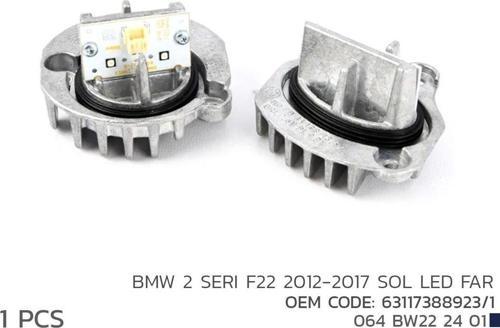 BMW 2 F22 2012-2017 SOL LED FAR MODÜL 63117388923/1