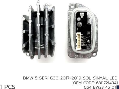 BMW 5 G30 2017-2019 SOL SİNYAL LED MODÜL 63117214941