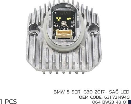 BMW 5 SERI G30 2017- SAĞ LED MODÜL 63117214940