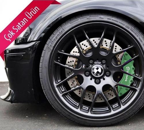 Chevrolet Cruze Uyumlu Brembo Yeşil Kaliper Kapağı 4 Parça Ön Arka Set