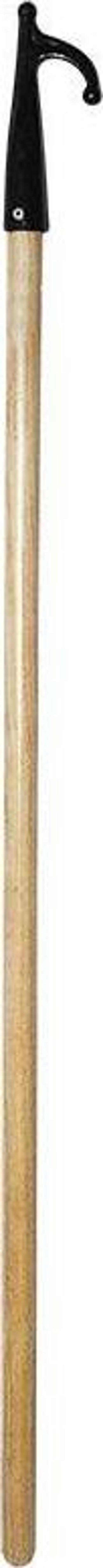 Floating Hook w/ 1-End, Pine, Ø30mm L.180cm, Black