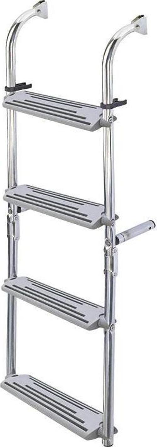 Foldable Ladder,Inox 316,2+2 steps,90⁰