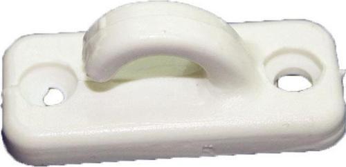 Hook Multi-Purpose Sm. Max Rope Ø4mm, L.40mm, White