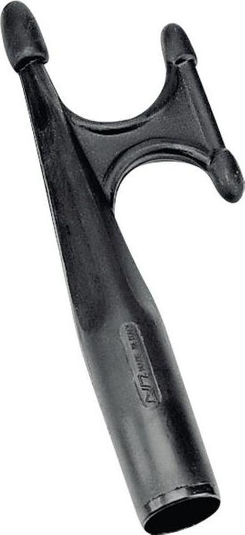 Hook Spare Plastic , Fem. w/2 ends, Ø25mm, Black