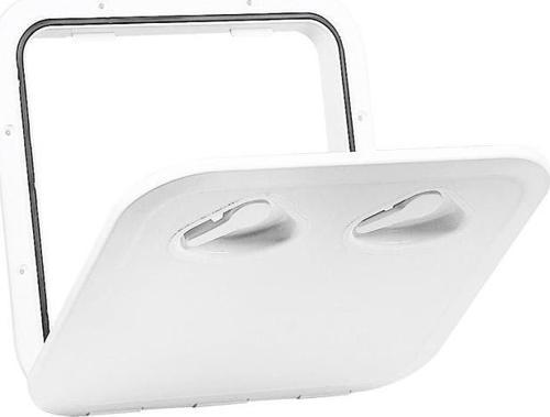 TOP LINE Hatch, Beyaz, 370x375mm, ISO12216
