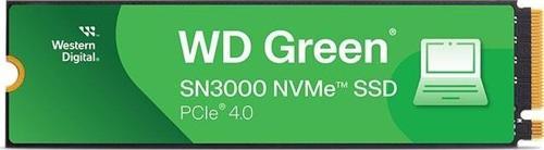 Green SN3000 500GB Okuma 5000MB/s / Yazma 4100MB/s PCIe Gen4 NVMe SSD-WDS500G4G0E