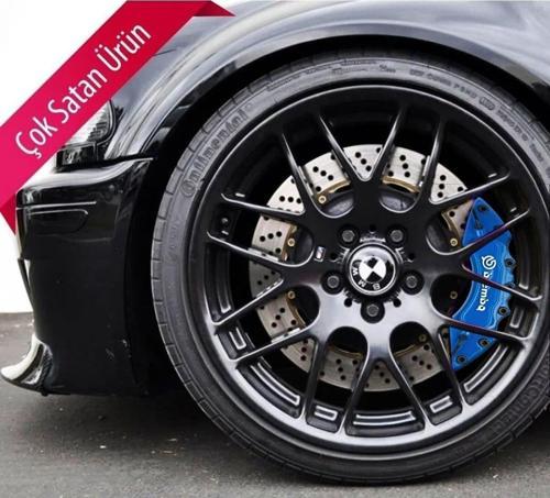 Seat Leon Uyumlu Brembo Mavi Kaliper Kapağı 4 Parça Ön Arka Set