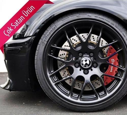Volkswagen cc Uyumlu Brembo Kırmızı Kaliper Kapağı 4 Parça Ön Arka Set