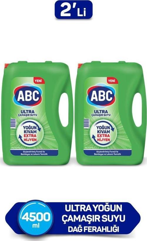 Ultra Çamaşır Suyu Dağ Rüzgarı 3250 ml x 2 Adet