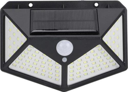 100 Ledli Güneş Enerjili Bahçe Lambası Solar Hareket Sensörlü Şarj DG1231
