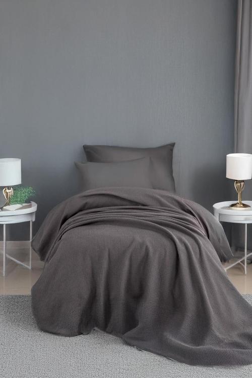 Ecocel Pike Örtü Bebek 100x120cm Karde Antrasit