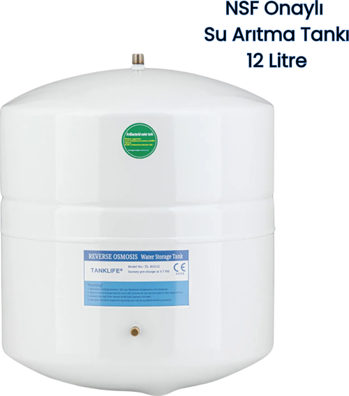 Tanklife 3,2 Galon 12 litre Metal Denge Tankı