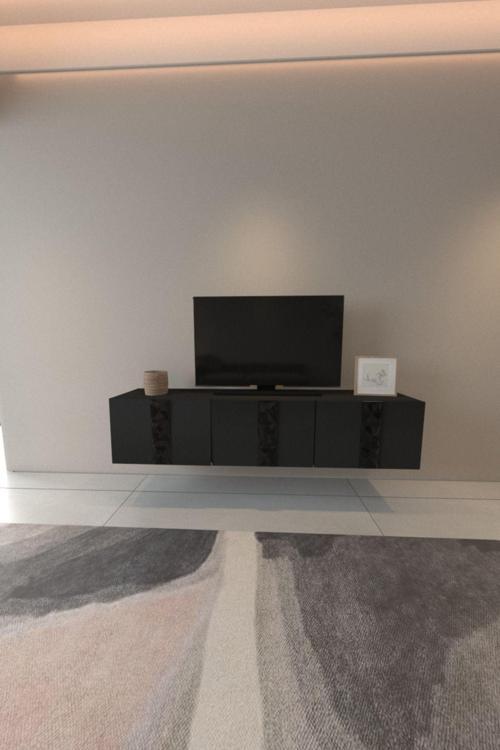 Lelas Tv Ünitesi 150 Cm Antrasit