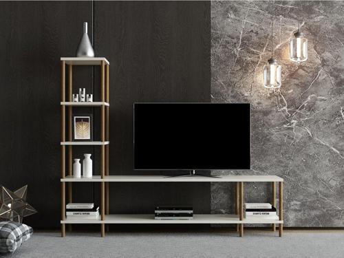 Oles Tv Ünitesi 150 Cm Beyaz-Ahşap