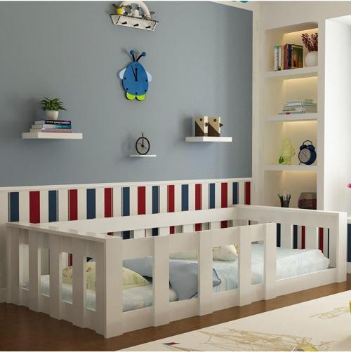 Montessori Karyola - U2 - Beyaz -90X190Cm Yatak Uyumlu